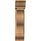 Ekena Millwork Funston Traditional Smooth Bracket w/ Offset Brace, Western Red Cedar, 7 1/2"W x 24"D x 32"H BKT0806X24X32FST01SWR - alternate 3